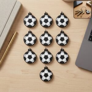 Football Keychain Set – Stylish Sports Gift for Fans