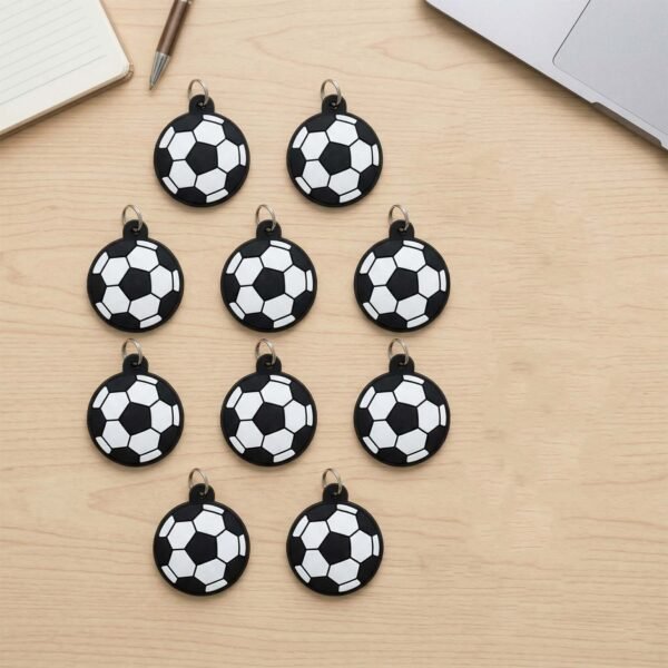 Football Keychain Set – Stylish Sports Gift for Fans