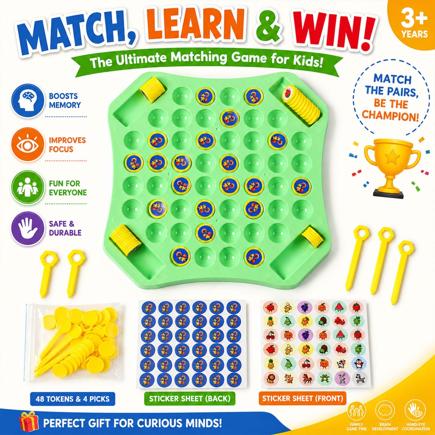 Educational Puzzle Game – Boost Kids' Memory & Learning