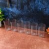 Unbreakable Plastic Drinking Glasses – Set of 6 Clear Tumblers 300ml
