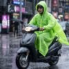 Reusable Waterproof Raincoat – Hooded Long Poncho for Men & Women