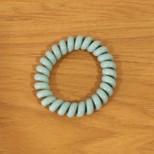 Soft Stretchable Telephone Wire Hair Bands – No Crease & Waterproof