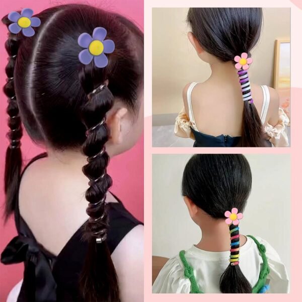 Telephone Wire Hairbands for Kids – Colourful & Gentle | Calm & Curl