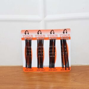 Medium Black Hair Bobby Pins – Strong Non-Slip Grip Set