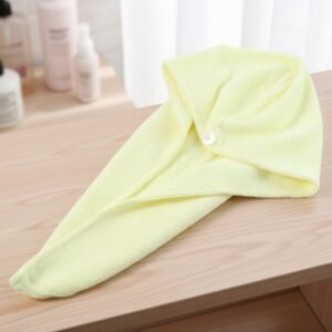 Microfiber Hair Drying Towel – Super Absorbent & Quick Dry | VelvaBloom