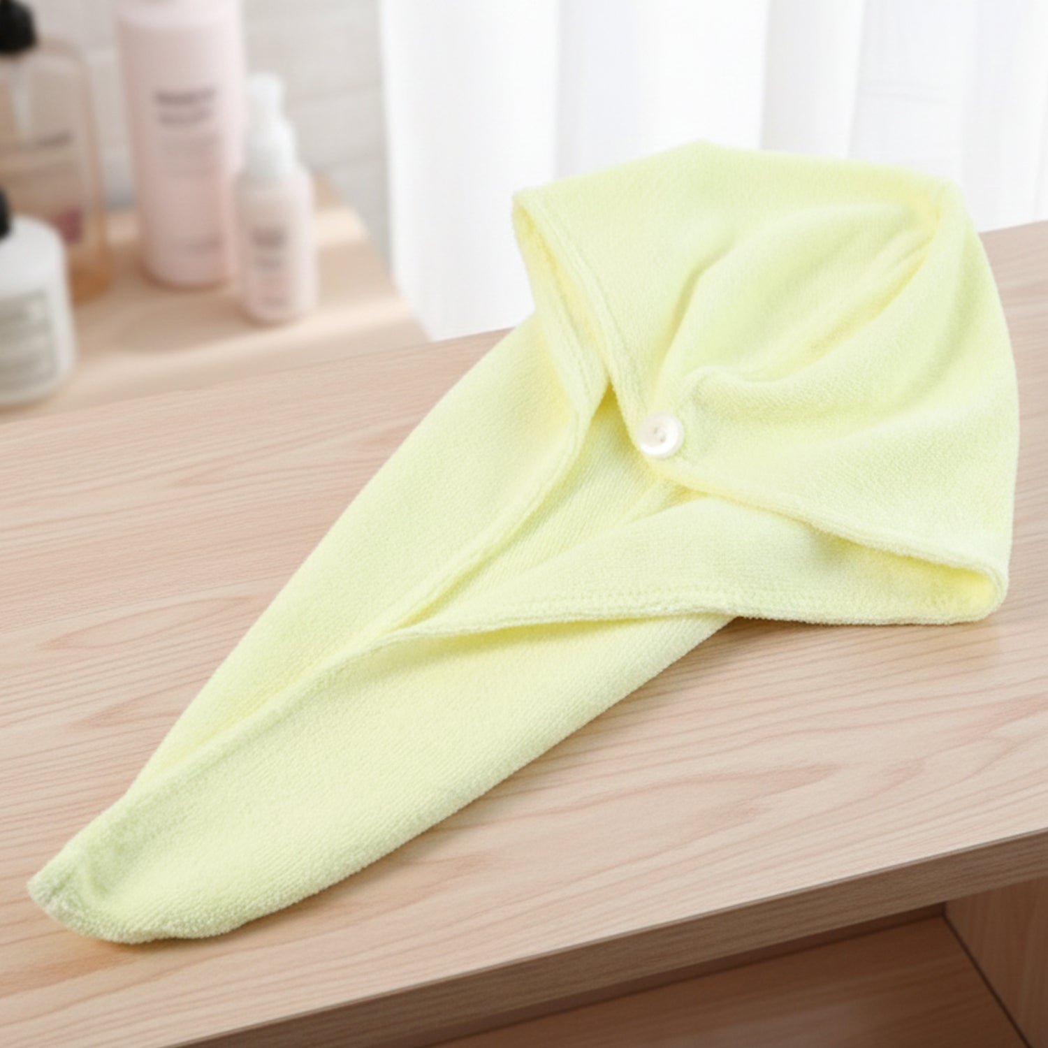 Microfiber Hair Drying Towel – Super Absorbent & Quick Dry | VelvaBloom