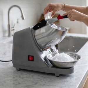 Electric Ice Crusher – Effortless & Fast for Home/Commercial Use
