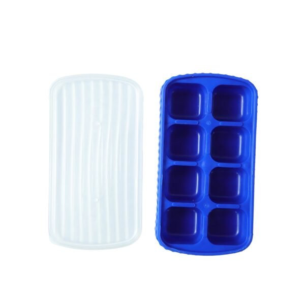 Multipurpose Square Ice Cube Tray – Durable & Reusable with Lid
