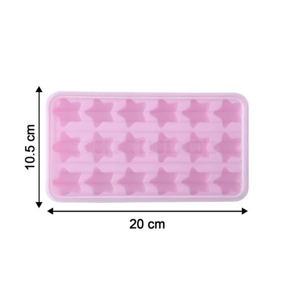 Star Shape Ice Cube Tray with Lid – Creative & Multipurpose