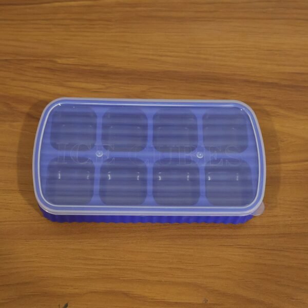 Multipurpose Square Ice Cube Tray – Durable & Reusable with Lid