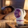 Electric USB Mosquito Killer Lamp – Portable Suction Trap for Home