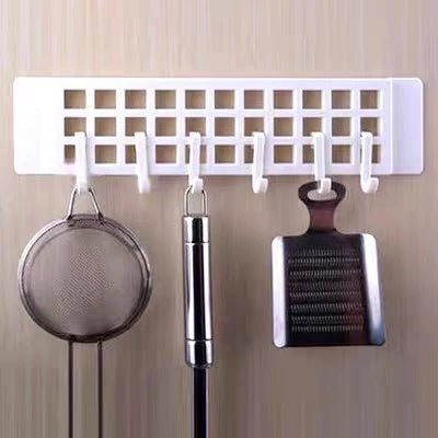 Plastic Hanger Hook – 5-Spin Multipurpose Self-Adhesive | Bathora