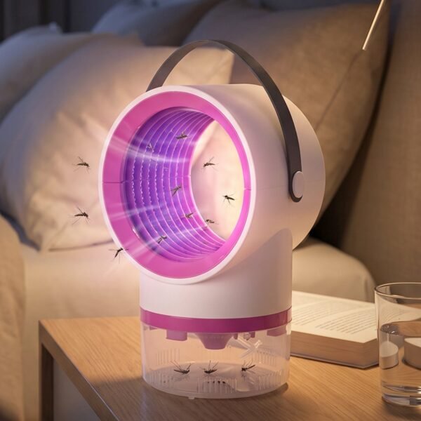 Electric USB Mosquito Killer Lamp – Portable Suction Trap for Home