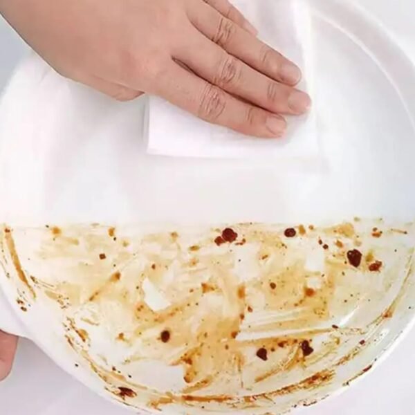 Kitchen Cleaning Wet Wipes for Oil and Grease Removal 80 Sheets Pack (1 Pc)