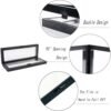 Transparent Floating Jewelry Display Box – 18x7 cm Magnetic Case
