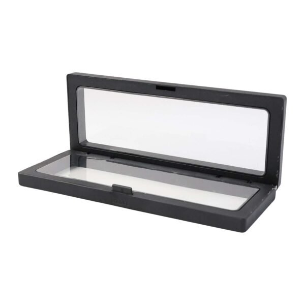 Transparent Floating Jewelry Display Box – 18x7 cm Magnetic Case