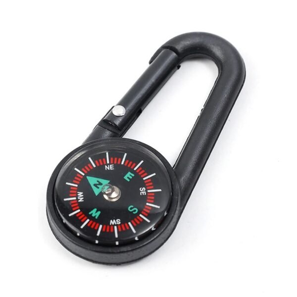 Mini Compass with Clip – Portable Outdoor Gear | Trekola