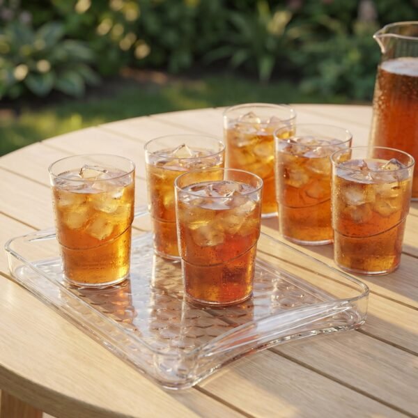 Glass Serving Set – Elegant & Multipurpose for Home Use