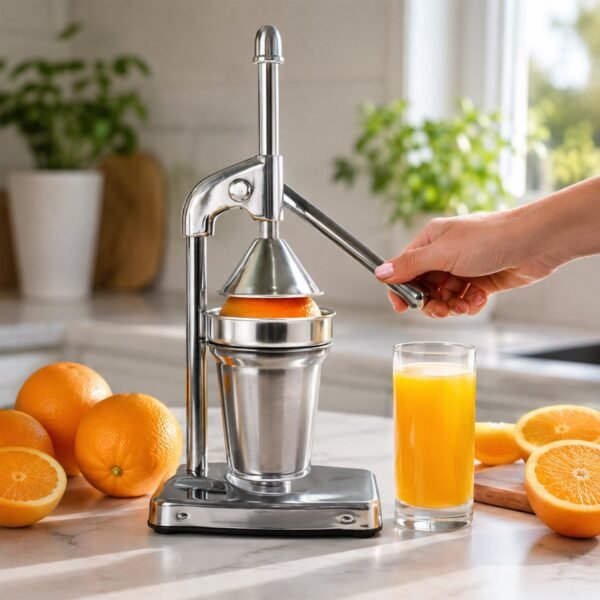 Citrus Juicer – Heavy Duty Manual Press for Maximum Extraction