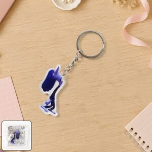 Cartoon Character Acrylic Keychain – Durable & Stylish Accessory