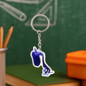 Cartoon Character Acrylic Keychain – Durable & Stylish Accessory