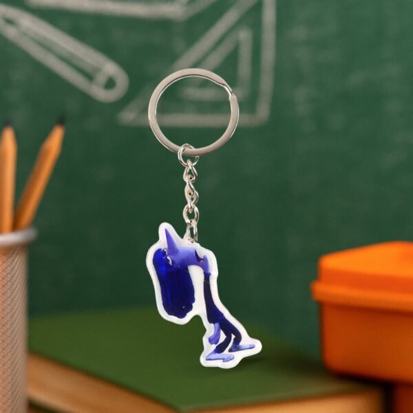 Cartoon Character Acrylic Keychain – Durable & Stylish Accessory