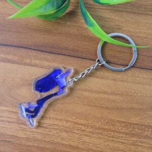 Cartoon Character Acrylic Keychain – Durable & Stylish Accessory