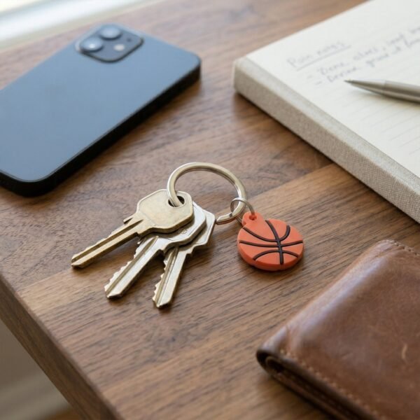 Basketball Keychain Set – Sporty and Stylish Accessories for Keys and Bags