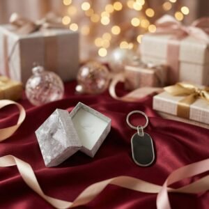 Keychain – Stylish Metal Organizer with Gift Box for Keys