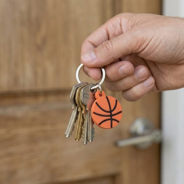 Basketball Keychain Set – Sporty and Stylish Accessories for Keys and Bags