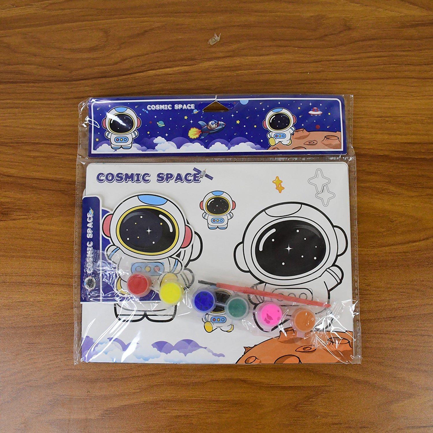 Kids Painting and Coloring Kit – Cosmic Space Theme for Creative Fun