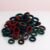 Small Hairbands – Multicolour Rubber Bands (Pack of 100) | Calm & Curl