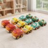 Toddler Toy Cars Set – 12-Piece Colorful Pull Back Vehicles