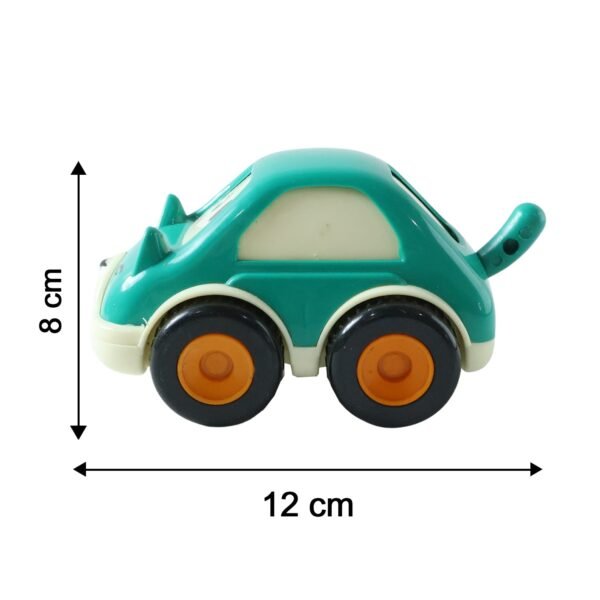 Toddler Toy Cars Set – 12-Piece Colorful Pull Back Vehicles