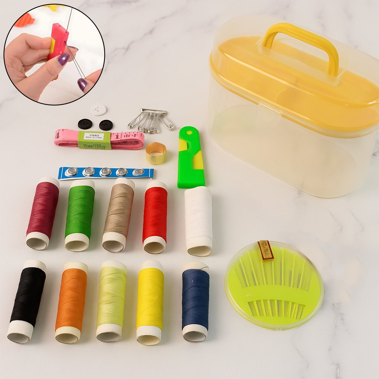 Travel Sewing Kit – Portable Double Layer Essentials | Packory