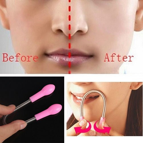 Facial Hair Remover Spring – Painless & Easy | Calm & Curl
