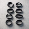 Silicone Luggage Wheel Cover Noise Reducing Protector for Suitcase (8 Pc Set)