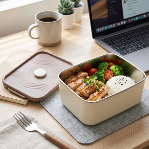 Insulated Tiffin Lunch Box Set – Keeps Food Warm & Cool