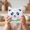 lunchbox3 Kids Lunch Box with Compartments – Panda Design & Utensils for School & Travel