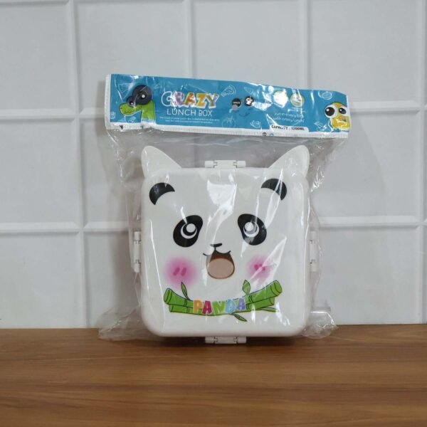 lunchbox8 Kids Lunch Box with Compartments – Panda Design & Utensils for School & Travel