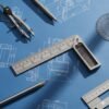 Metal Try Square Ruler Set – Durable 2-Piece Precision Tool
