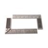 Metal Try Square Ruler Set – Durable 2-Piece Precision Tool