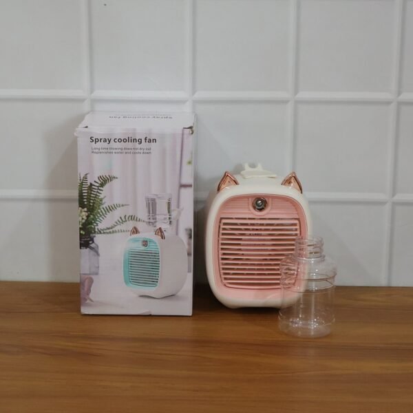 Mini Air Cooler Fan – Portable cooling & mist humidification