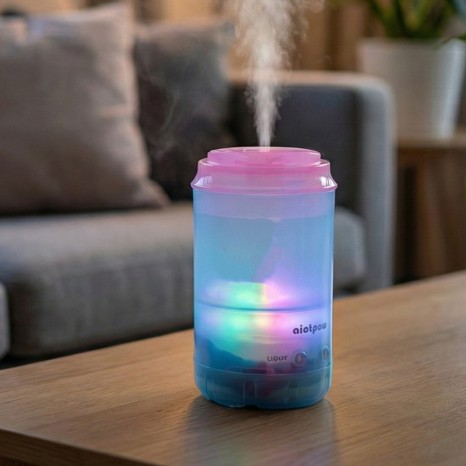 Portable Mini Humidifier – USB Essential Oil Diffuser | VoltDesk