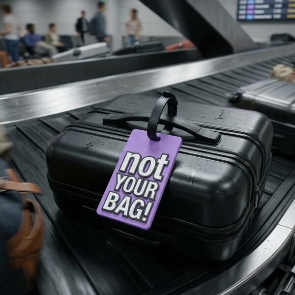 Luggage Tag – Bold ‘Not Your Bag’ for Quick Identification