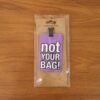 Luggage Tag – Bold ‘Not Your Bag’ for Quick Identification