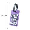 Luggage Tag – Bold ‘Not Your Bag’ for Quick Identification