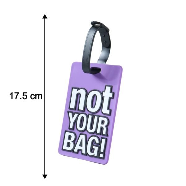 Luggage Tag – Bold ‘Not Your Bag’ for Quick Identification