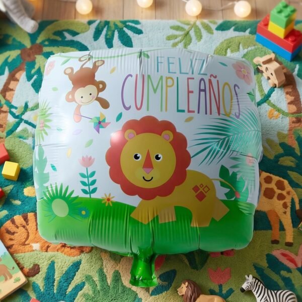 Jungle Lion Foil Balloon – Brighten Kids’ Parties and Events