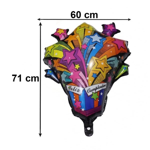 Feliz Dia Celebration Foil Balloon – Vibrant Party Decor